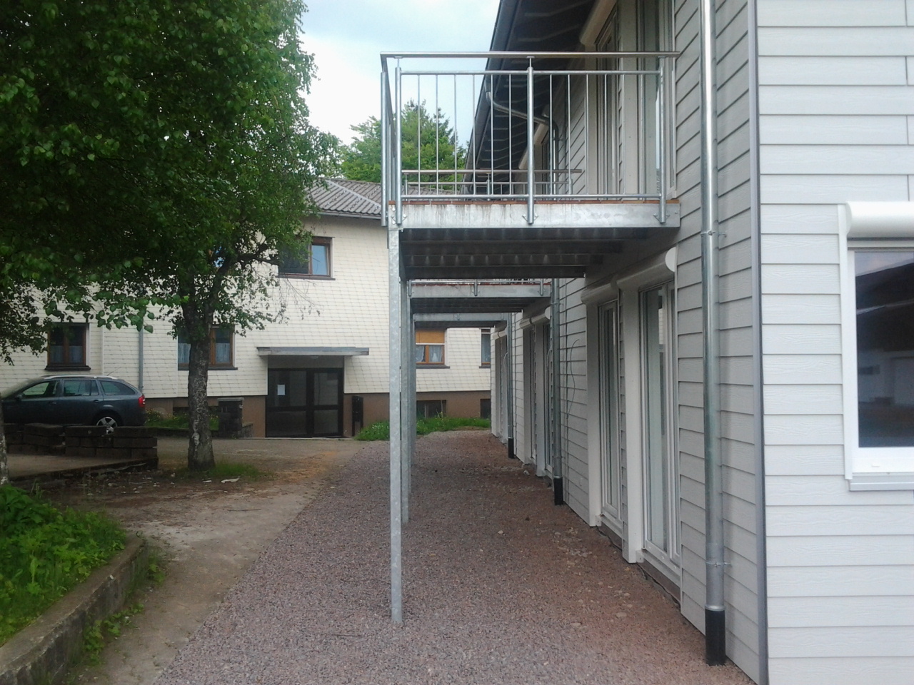 Überdachung