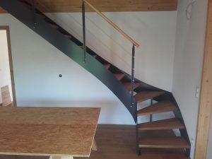 Stahltreppe