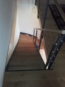 Stahltreppe